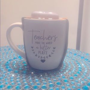 Teacher Mug with Matching Inspiration Stone